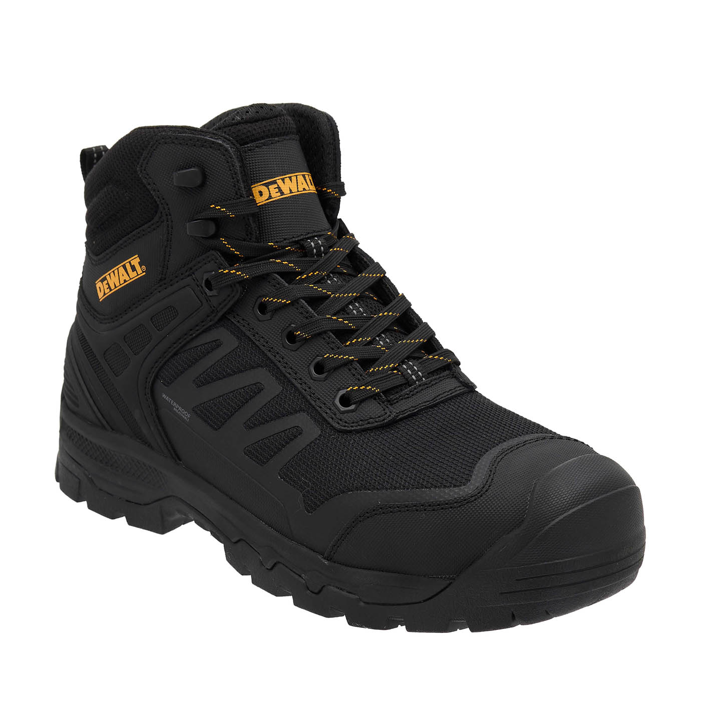 DeWalt Safety Boots Men's Standard Fit Black Work Shoes Composite Toe Size 12 - Image 1
