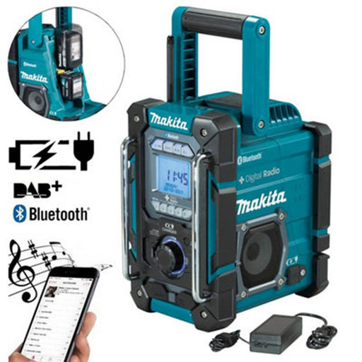 Makita Job Site Radio Cordless 18V DMR301 DAB+/FM Portable Bluetooth Body Only - Image 1