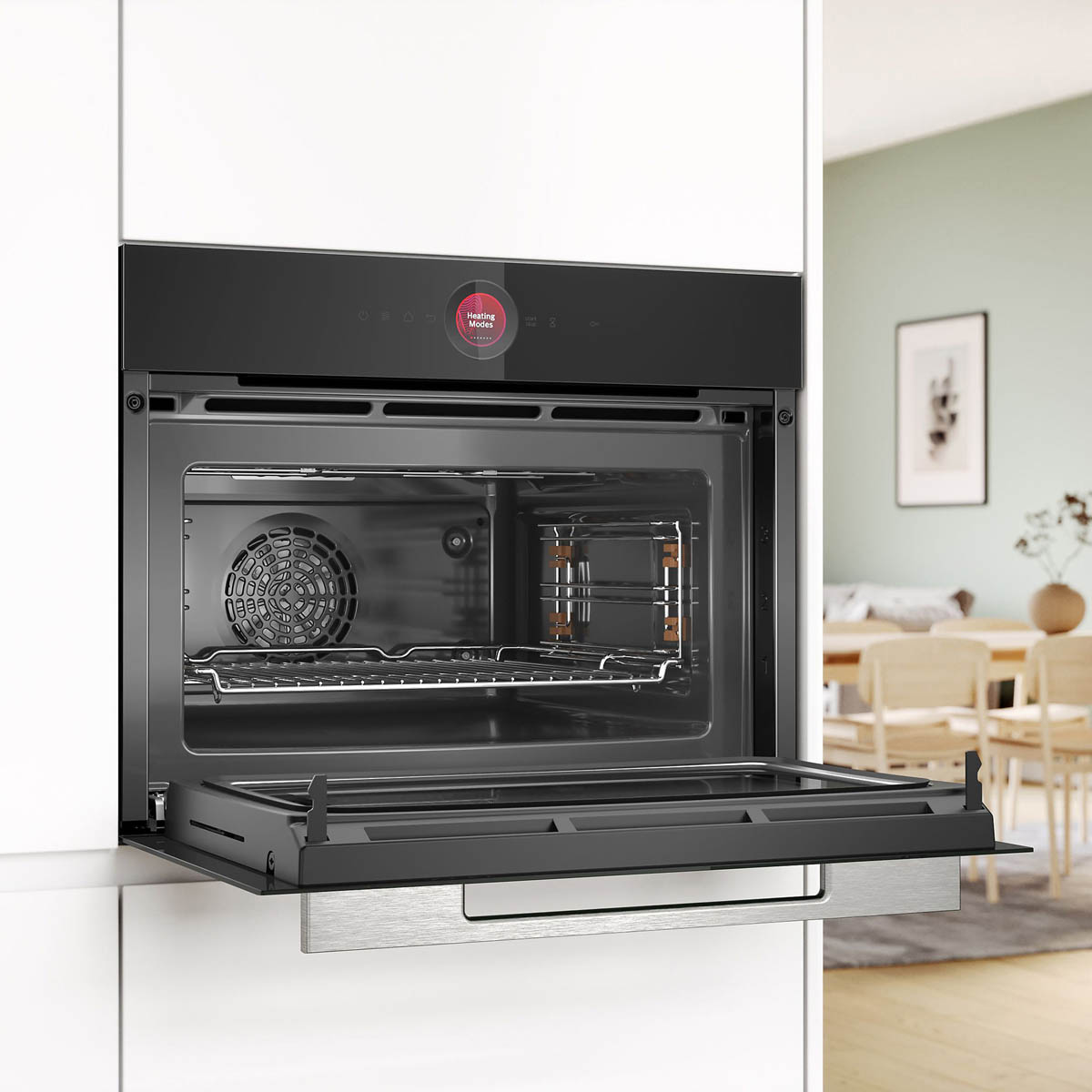 Bosch Electric Oven Built-In CMG7241B1B Multi Function With Microwave Integrated - Image 1