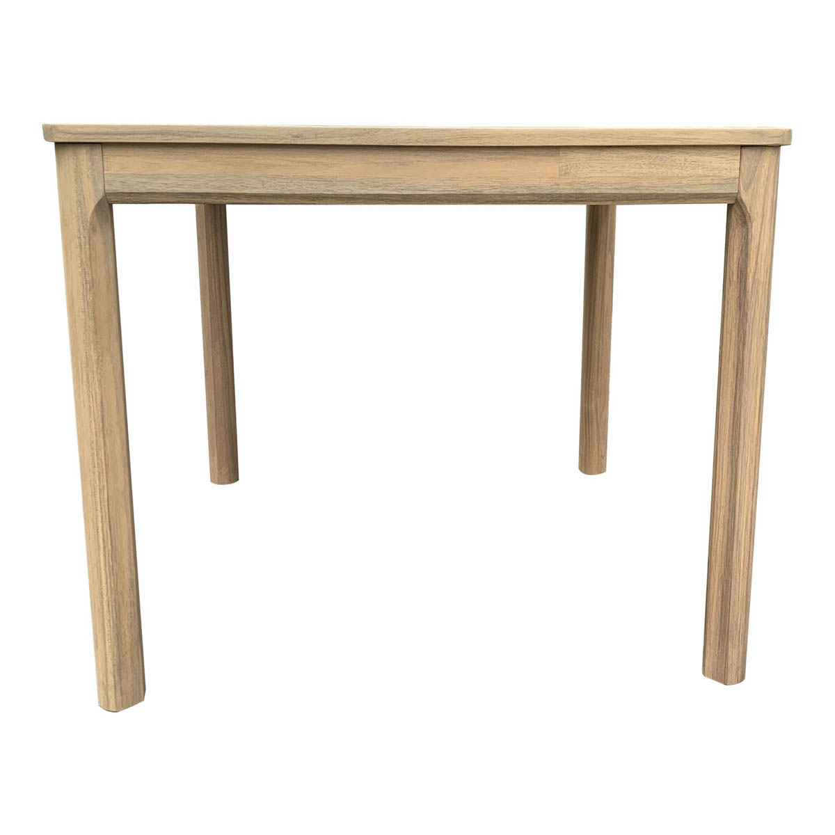 Garden Dining Table Wooden 4 Seater Square Durable Natural Outdoor Furniture - Image 5