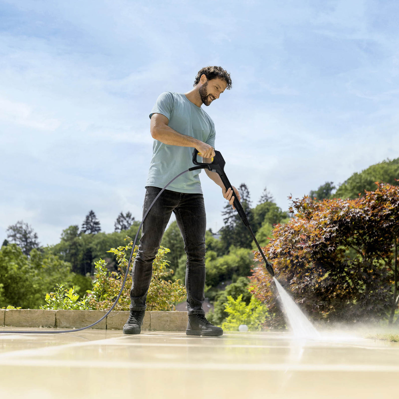 Karcher K4 Pressure Washer WCM Flex eco!Booster Car & Home Kit 130bar 1.8kW - Image 2