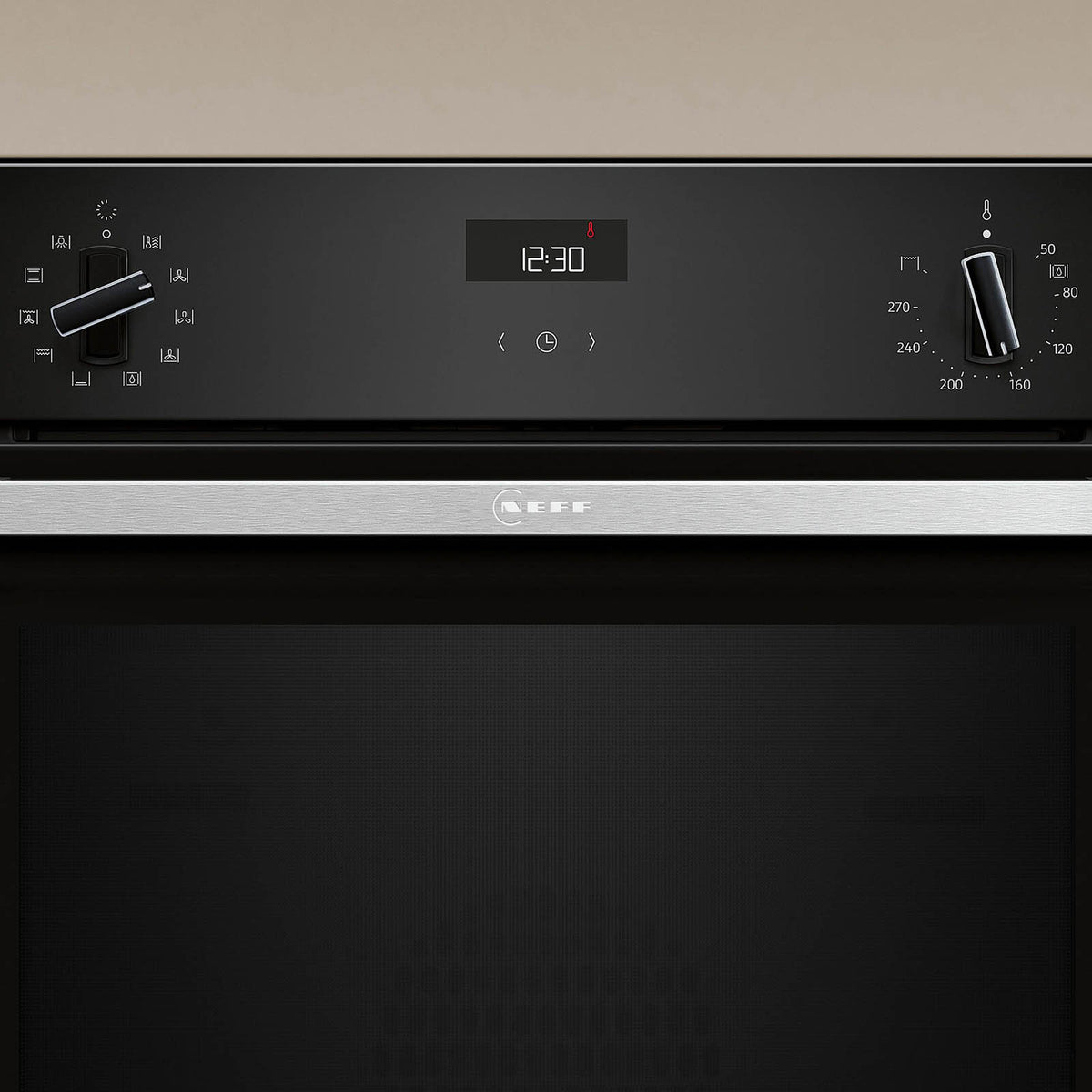 Neff Electric Oven 60cm B3ACE4AN3B Built In 71L Black Single Multi-function - Image 6