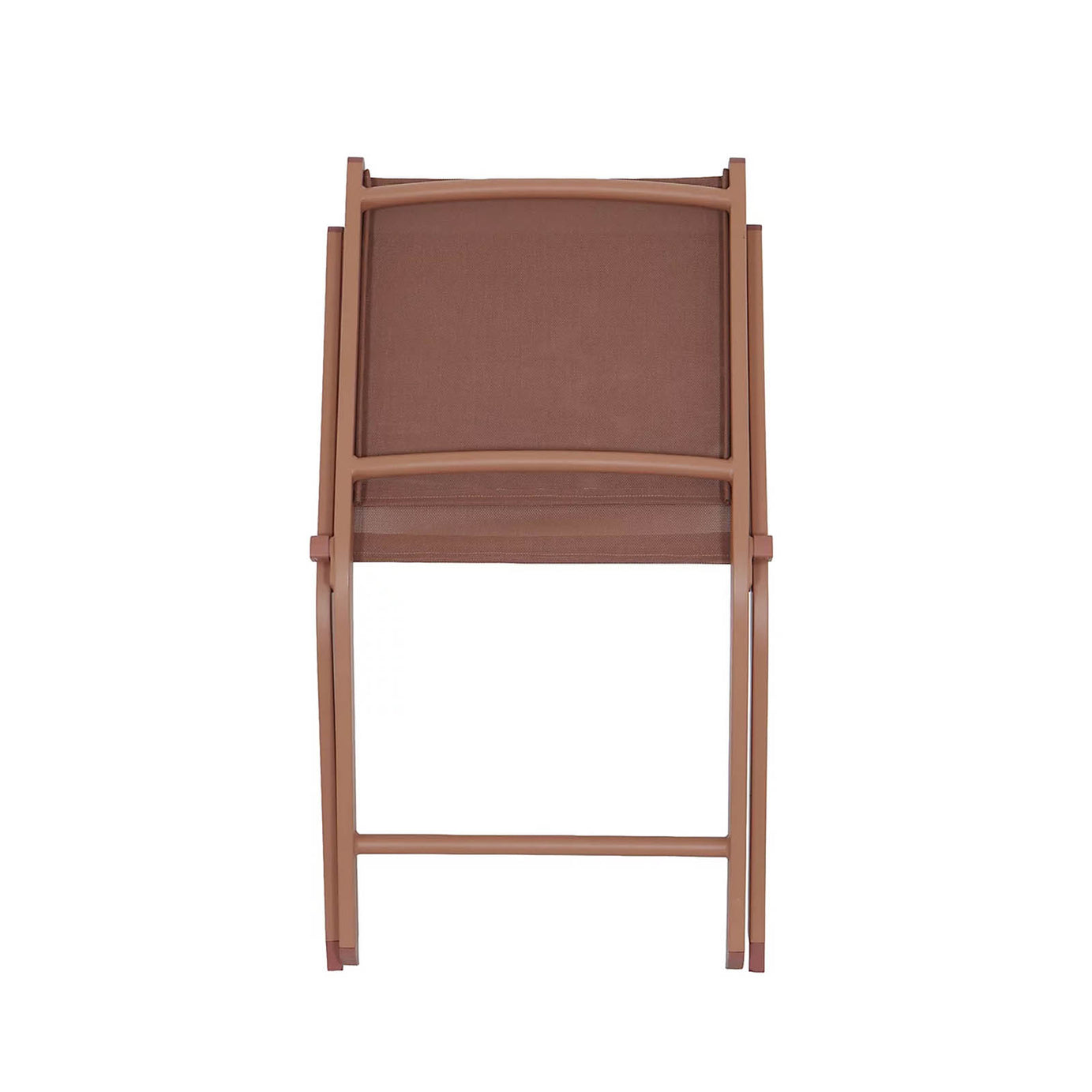 Metal Bistro Set Pink 2 Seater Foldable Garden Table & Chairs - Image 7