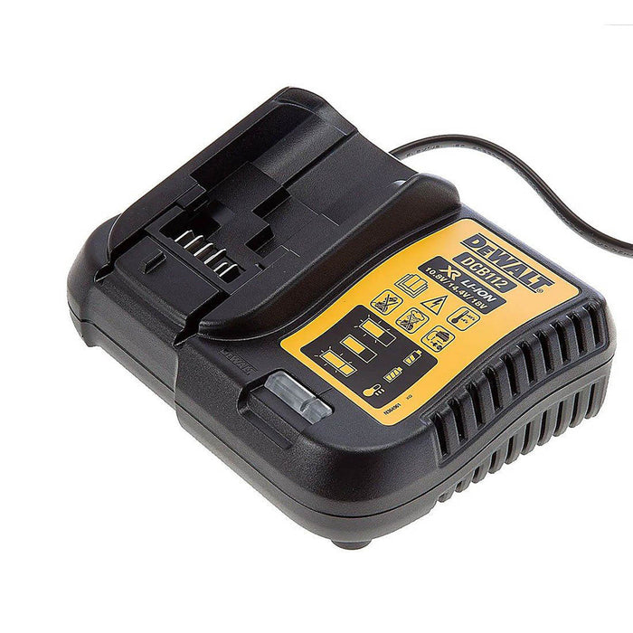 DeWalt Battery Charger DCB112 18 V Li-Ion XR Compact Intelligent LED Indicator - Image 1