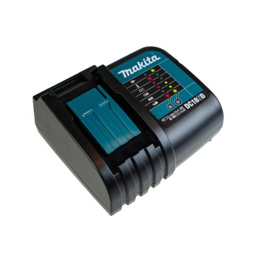 Makita Battery Charger DC18SD 14.4-18V LXT Li-Ion Memory Chip Compact Portable - Image 1