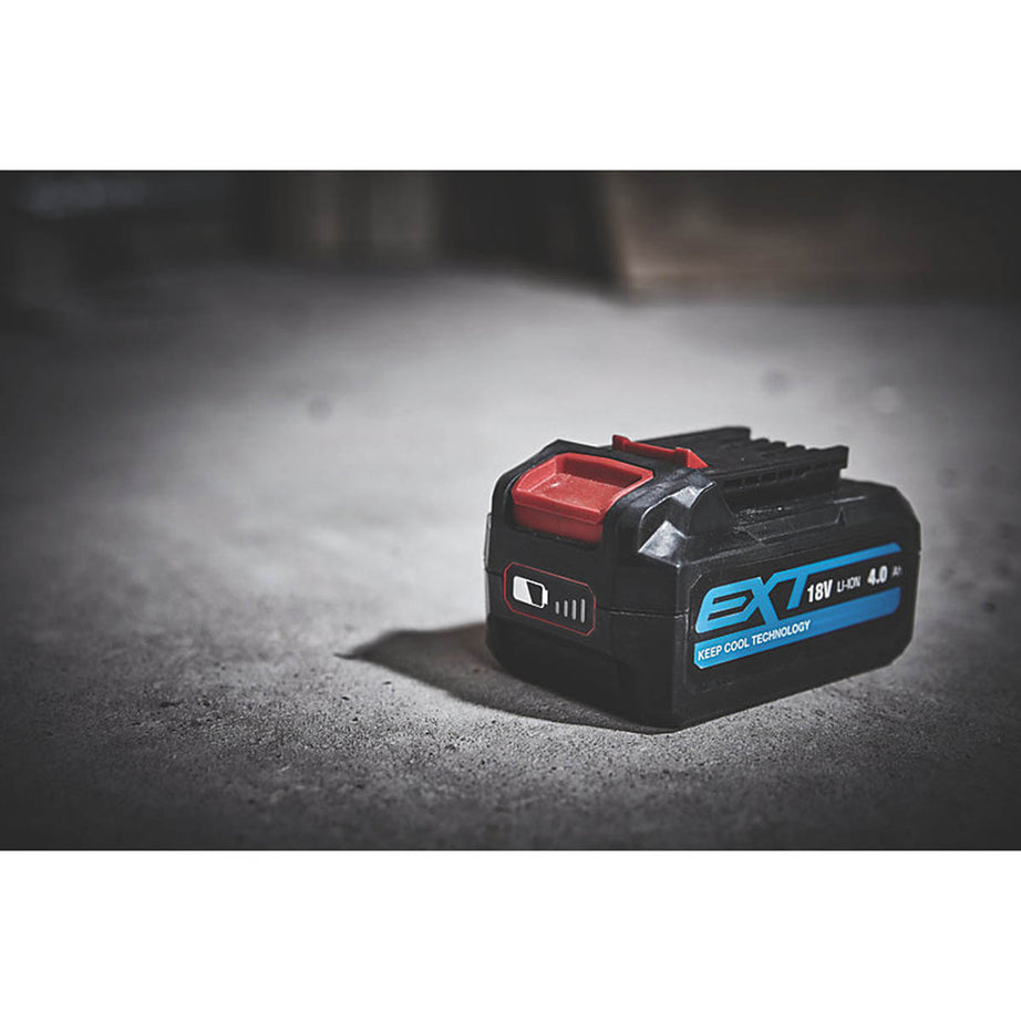 Erbauer Power Tool Battery EBAT18LI4 18V EXT Keep Cool 4Ah Li-Ion Powerful - Image 4
