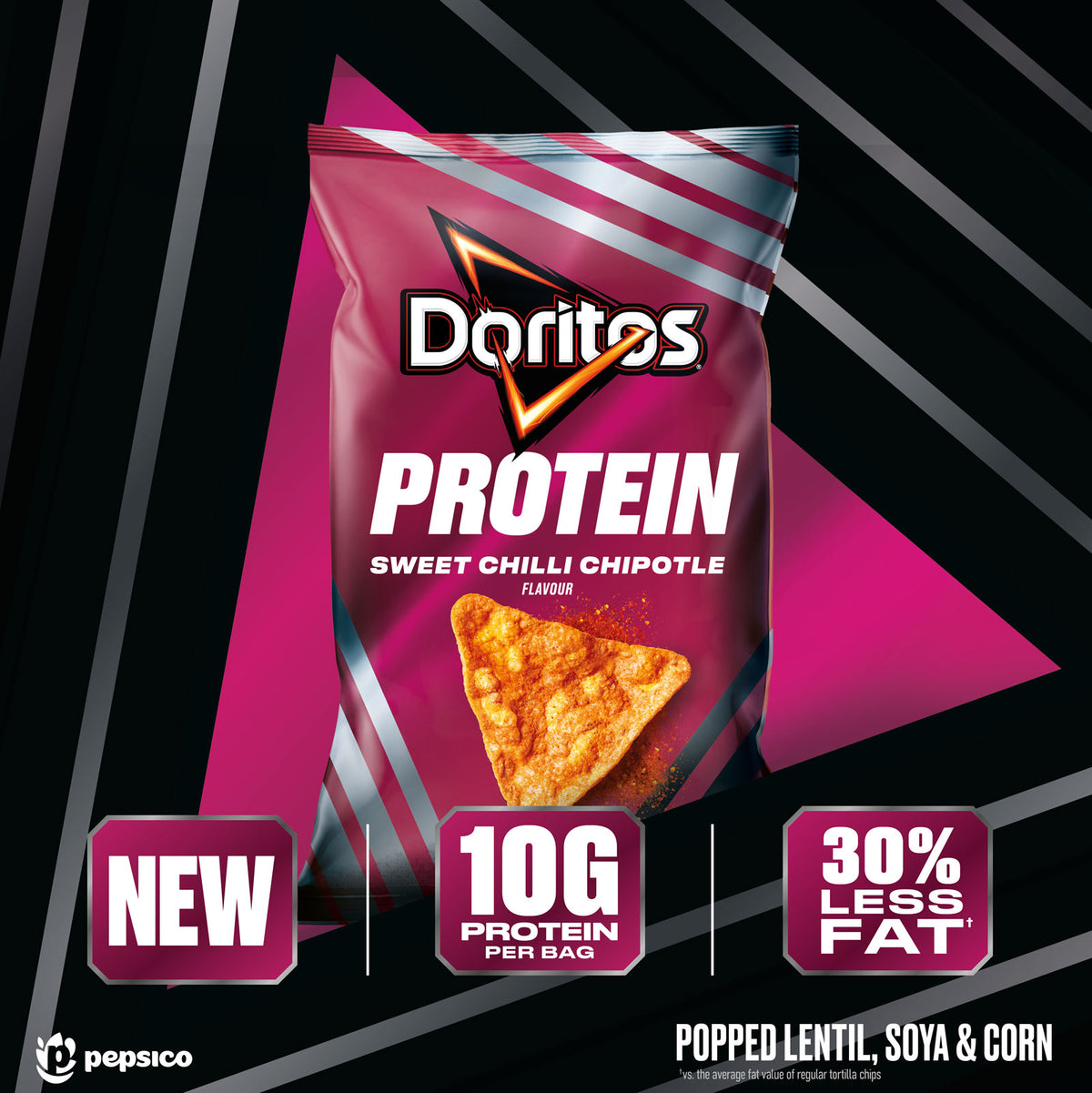 Doritos Protein Sweet Chilli Chipotle 18x48g - Image 4