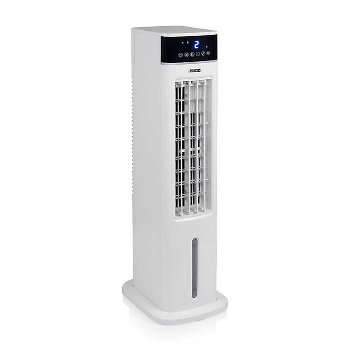 Princess Fan Air Cooler Portable Smart White Remote Timer 3 Speed Oscillating - Image 1