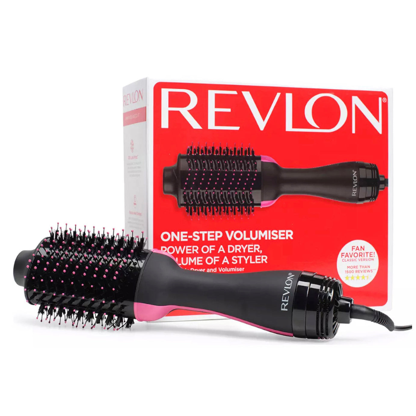 Revlon Hair Dryer Brush Volumiser Frizz-free Pro Collection 2 in 1 800W RVDR5222 - Image 1