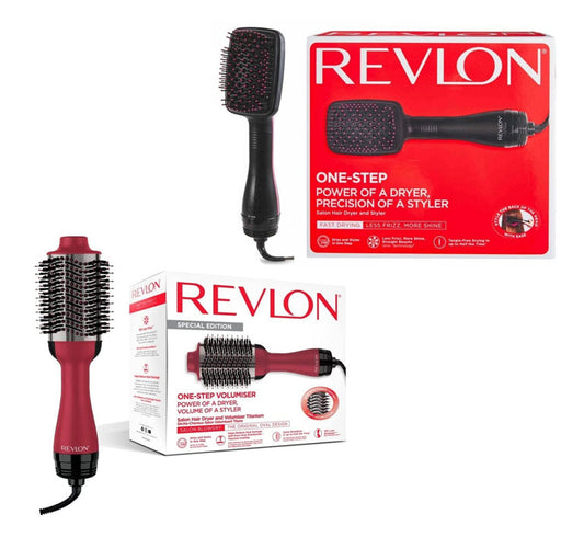 Revlon Hair Volumisier And Paddle Dryer Styler Titanium Gift Set 3 Settings - Image 1