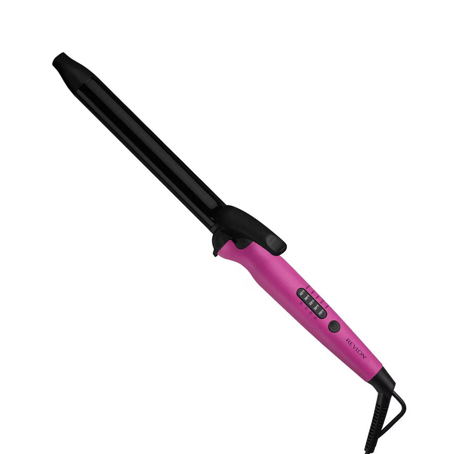 Revlon Ceramic Hair Curler 25mm Heat Precision Extra Long Barrel 5 Pre Settings - Image 4