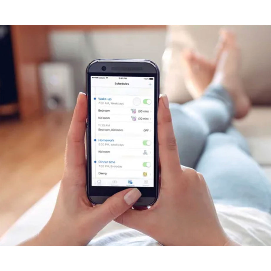 Smart LED Recessed Downlight Cool Warm White Dimmable Voice Control Fire Rated - Image 2