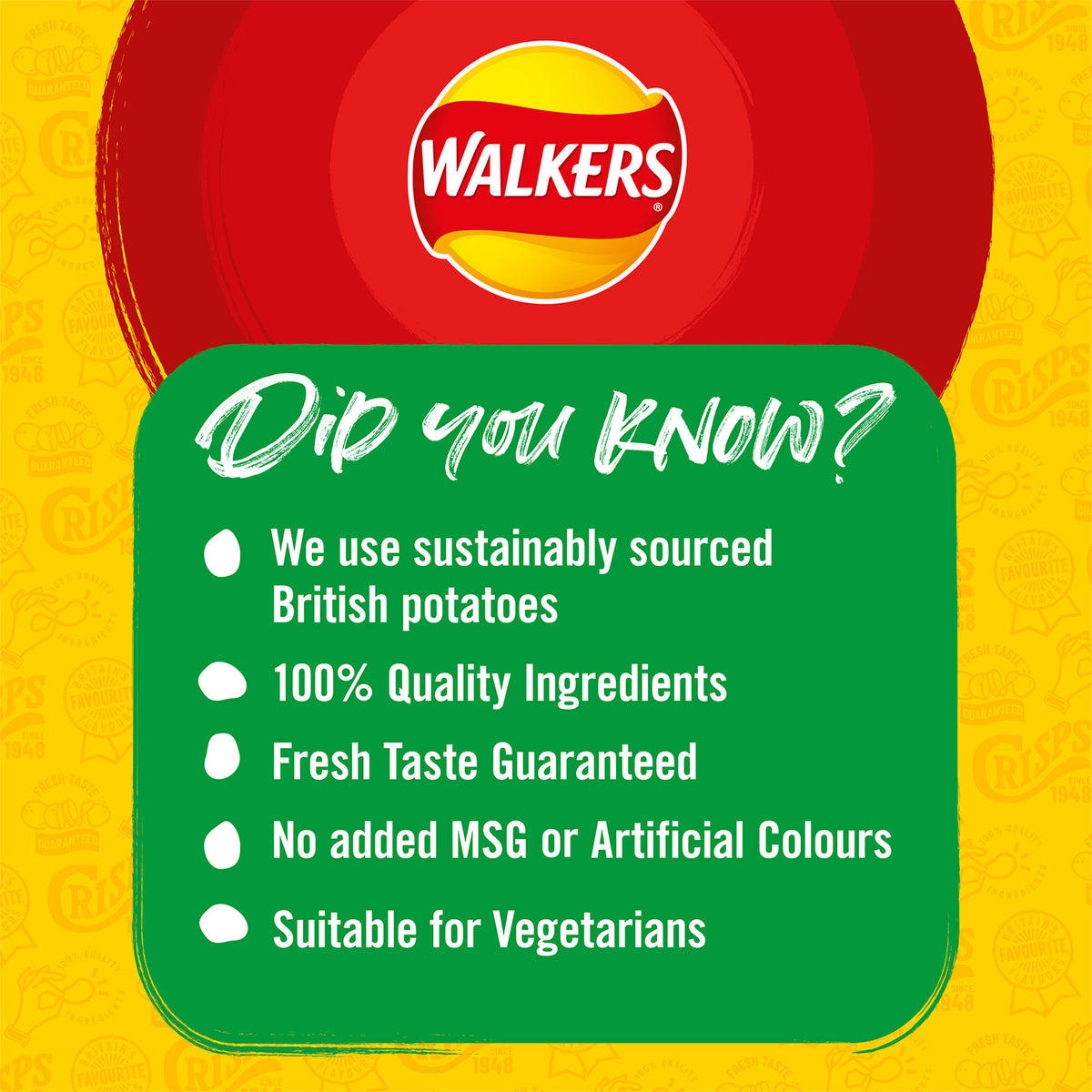 Walkers Crisps Salted Vinegar Prawn Cheese Onion Multipack Snack Bundle 200x25g - Image 6
