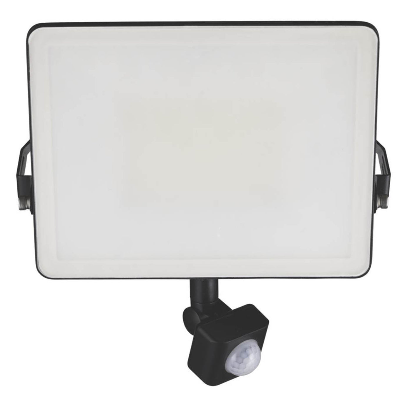TCP  Indoor & Outdoor LED Floodlight With PIR Sensor Black 50W 8000lm - Image 1