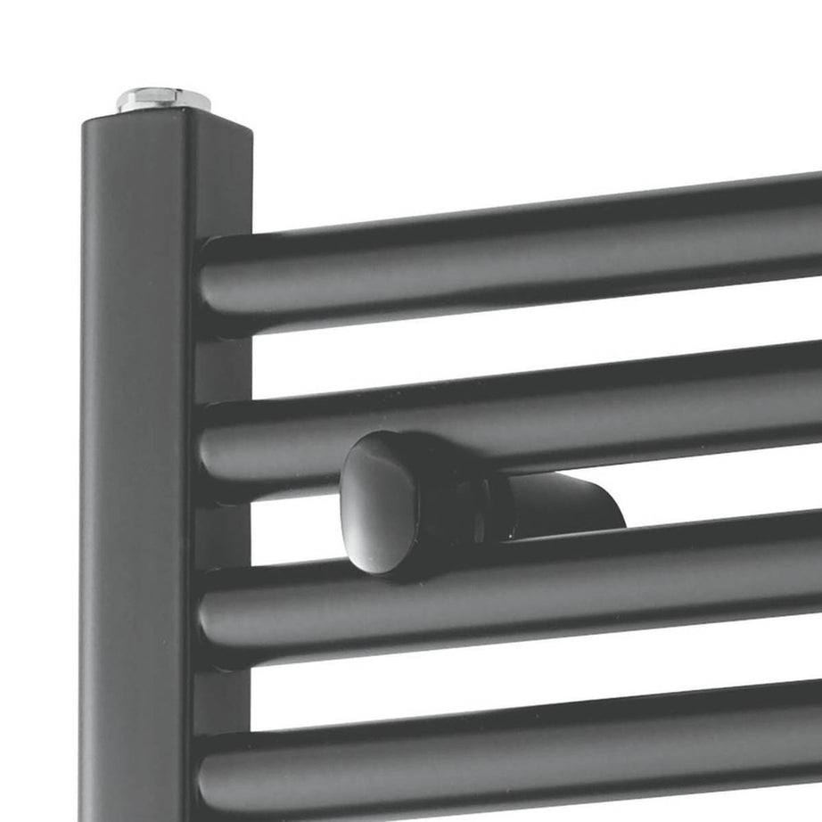 Towelrads Towel Rail Radiator Anthracite Flat Bathroom Warmer (H)80x(W)60cm - Image 3