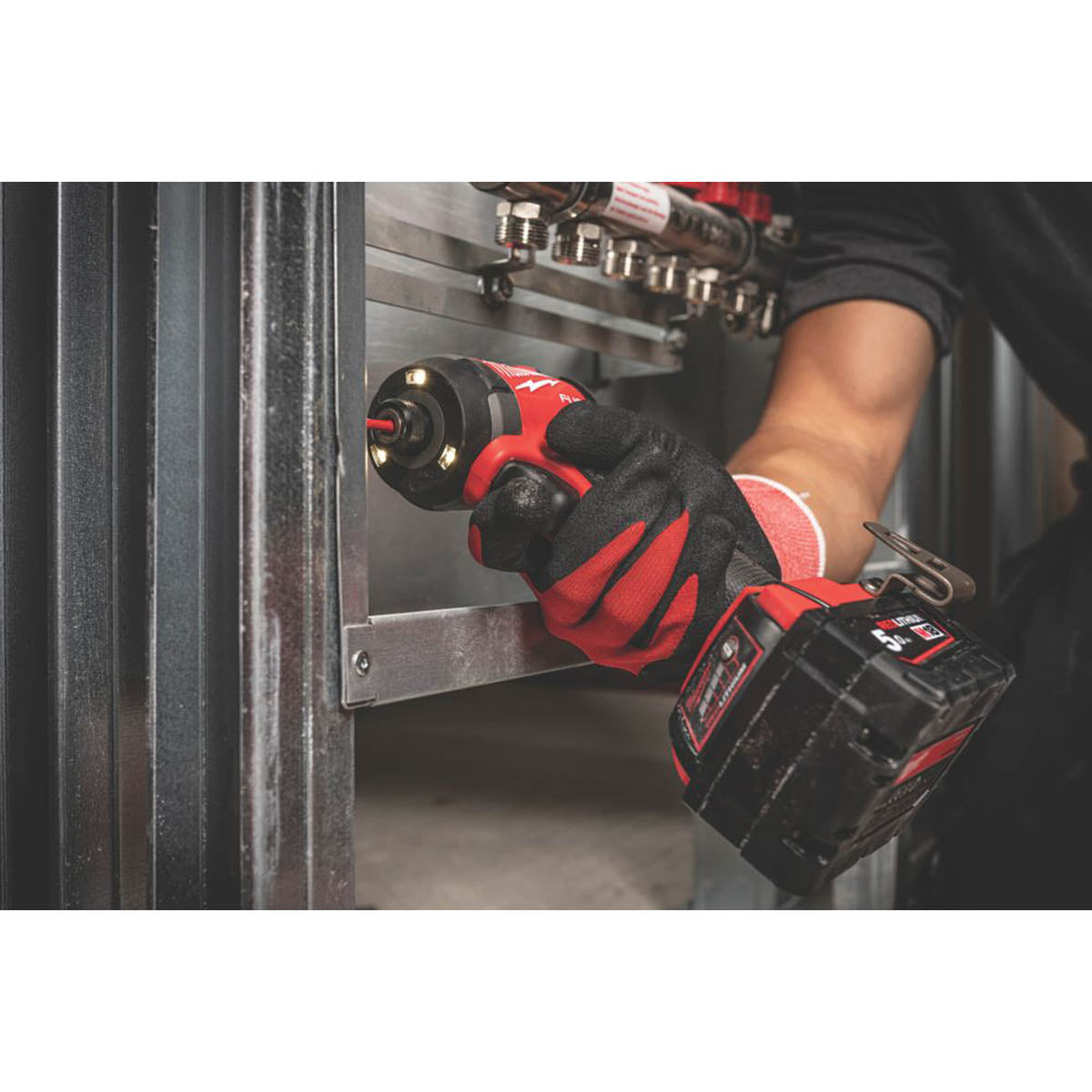 Milwaukee Percussion Drill Impact Driver Set Brushless M18 FPP2A3-502X 2x5.0Ah - Image 5