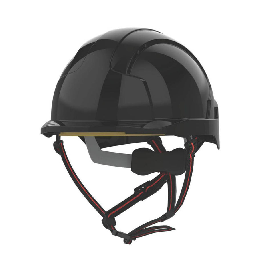 JSP Safety Helmet Skyworker Working At Height Unisex Black Hard Hat One Size - Image 1