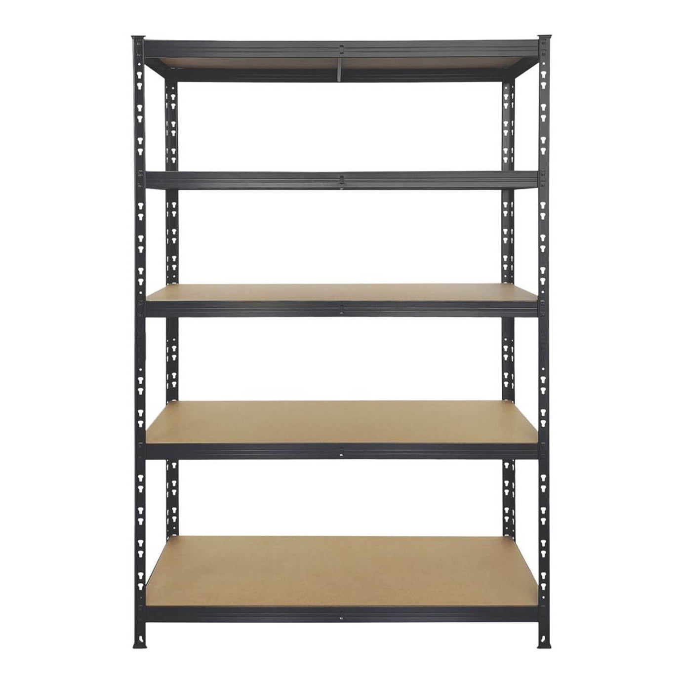 Essentials  5-Tier Metal Garage Shelving Unit 1200mm x 400mm x 1800mm - Image 2