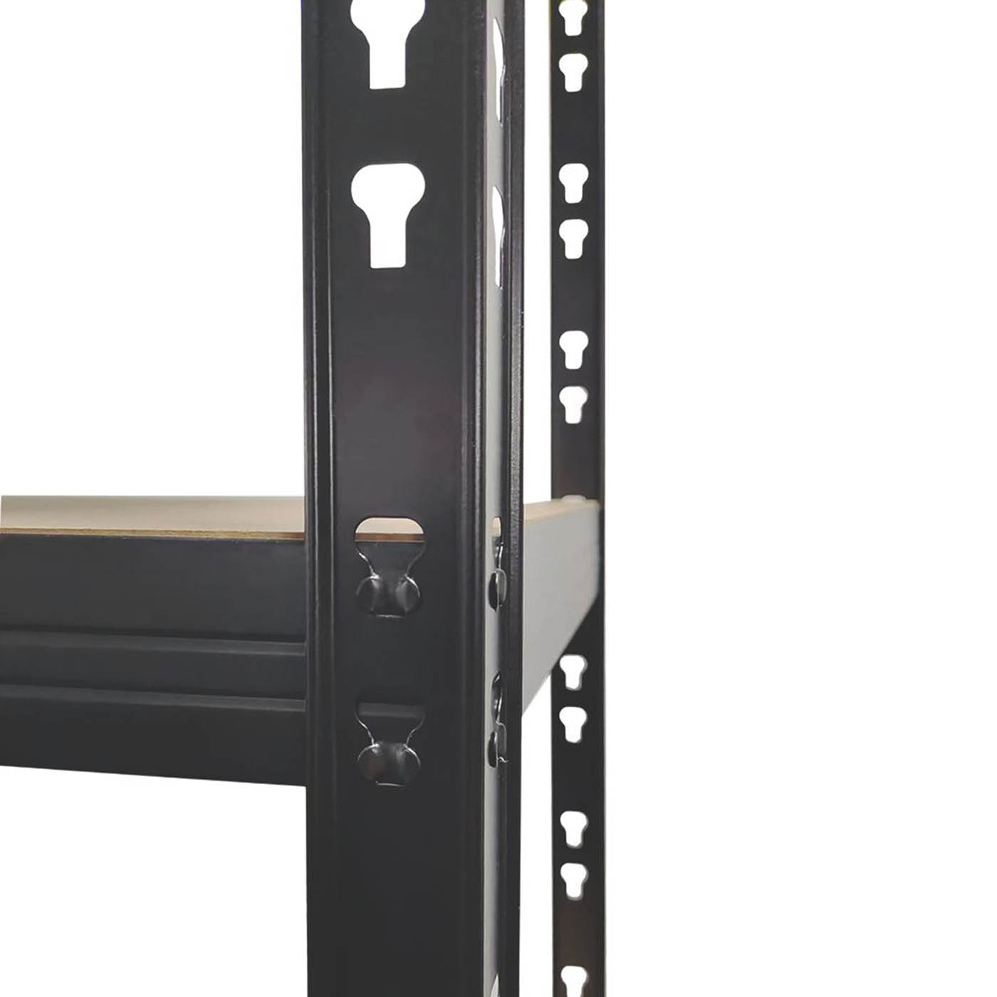 Essentials  5-Tier Metal Garage Shelving Unit 1200mm x 400mm x 1800mm - Image 3