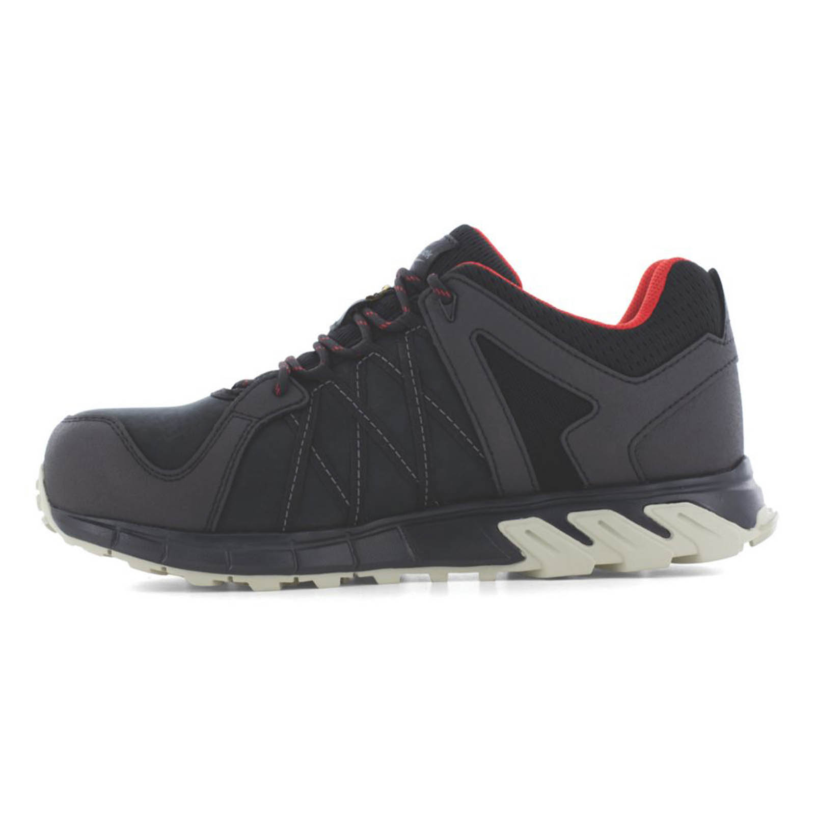 Reebok Safety Trainers TrailGrip Black Water-Resistant Size 8 - Image 3