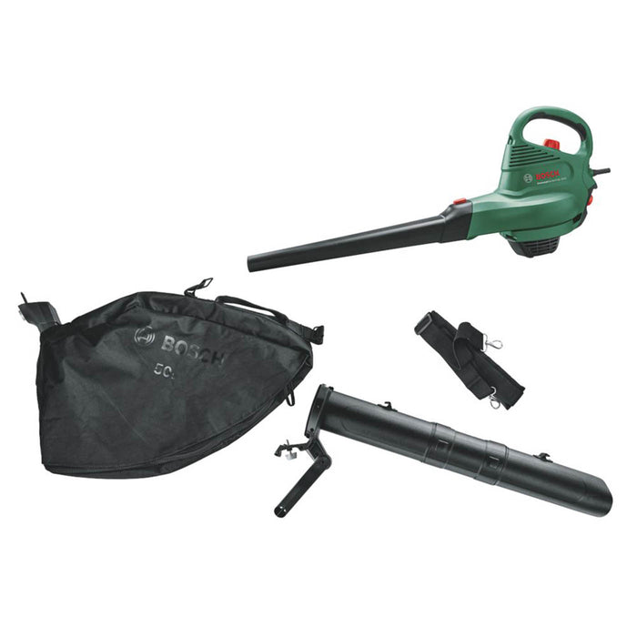 Bosch Garden Leaf Blower Vacuum Electric 50L Shredder Lightweight Outdoor 3000W - Image 1