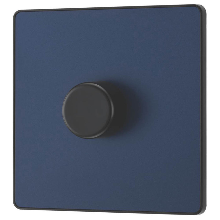 British General Dimmer Switch Evolve 1-Gang 2-Way LED Single Push Rotary Control - Image 1