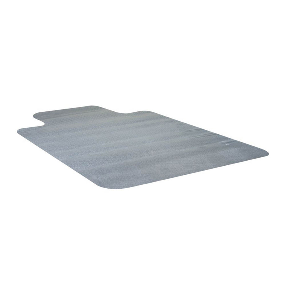 Office Chair Mat Floor Carpet Lipped Translucent Rectangular T2mm 1200 x 900mm - Image 1