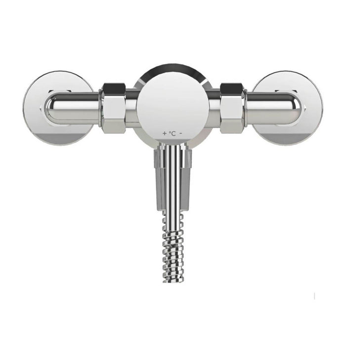 Gainsborough Mixer Shower Chrome Stainless Steel Single-Spray Pattern Adjustable - Image 2