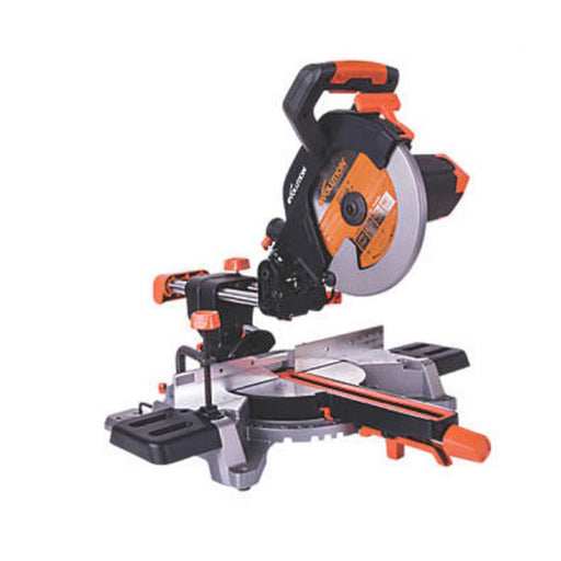 Evolution Electric Single-Bevel Sliding Mitre Saw Brushed 255mm R255SMS 110V - Image 1