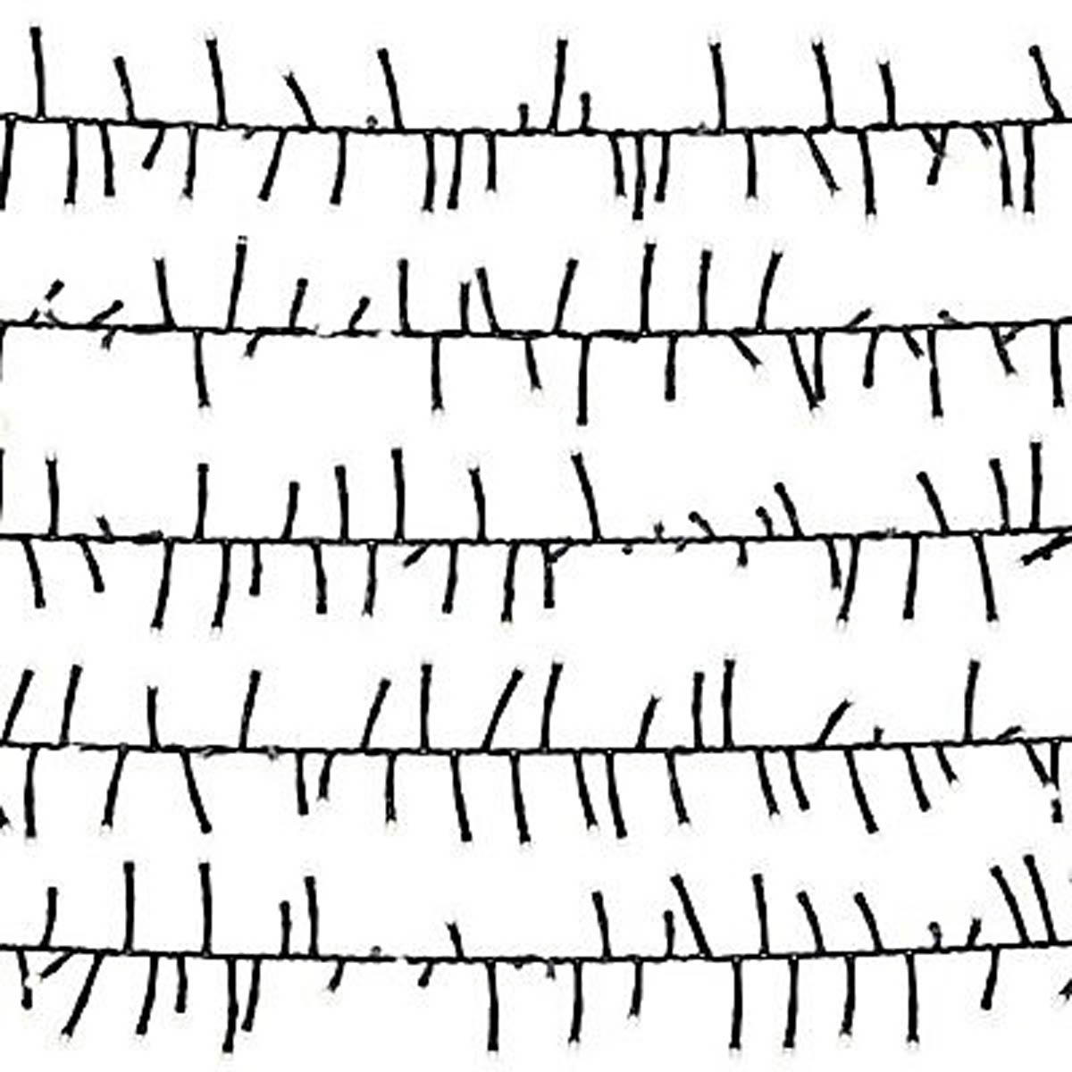 LED Christmas String Lights 2000 Ice White Cluster Timer Indoor Outdoor Home - Image 2