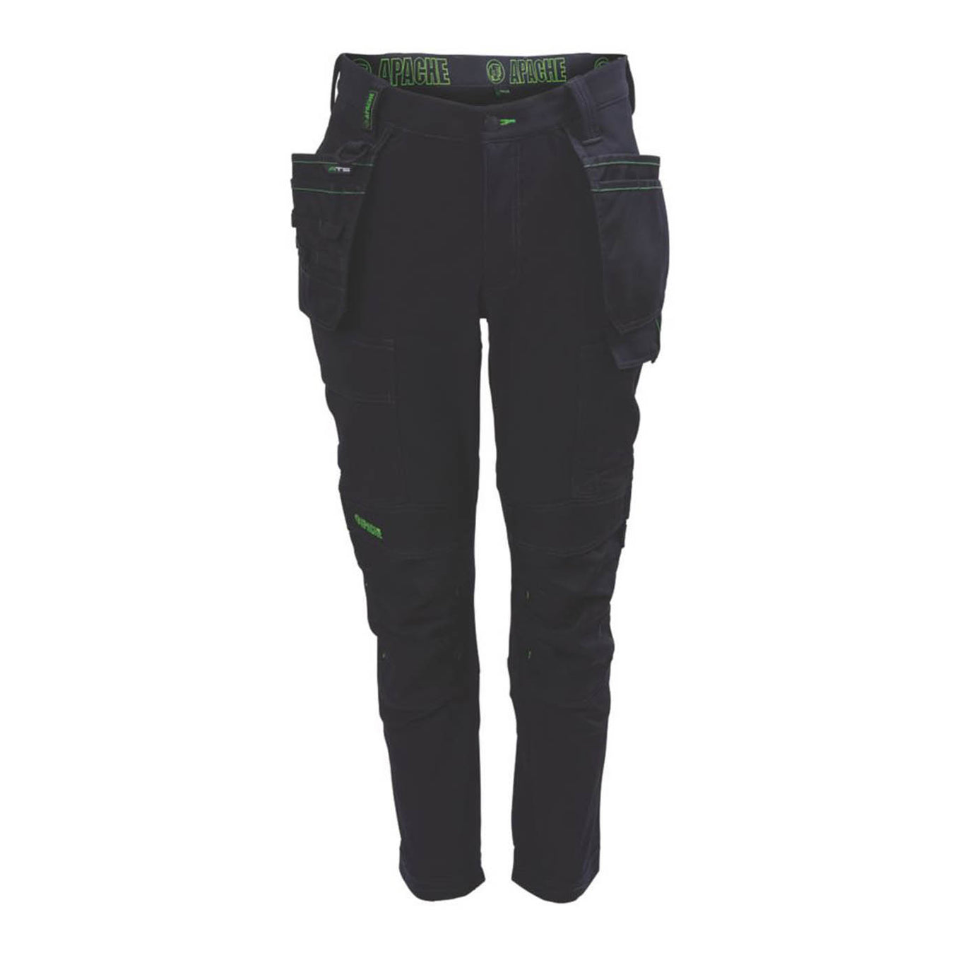 Apache Calgary Stretch Trouser Black 40" W 29" L - Image 2