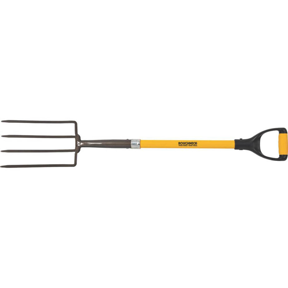Roughneck Digging Fork Fibreglass D Shape Handle Corrosion Resistant 185mm - Image 3