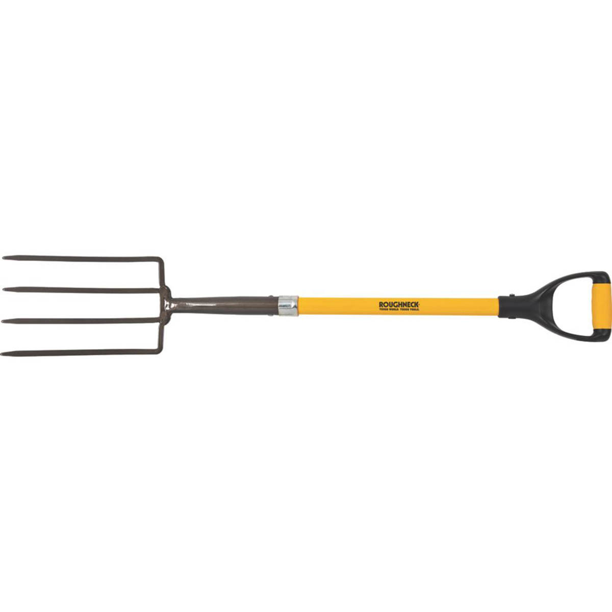 Roughneck Digging Fork Fibreglass D Shape Handle Corrosion Resistant 185mm - Image 3