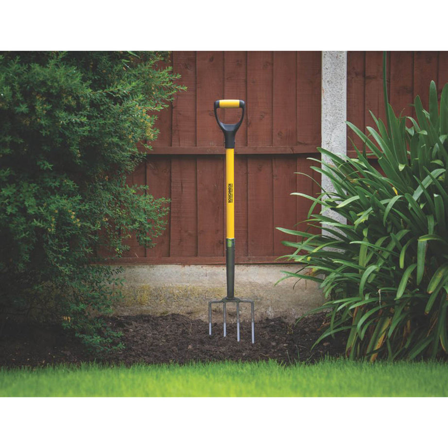 Roughneck Digging Fork Fibreglass D Shape Handle Corrosion Resistant 185mm - Image 4