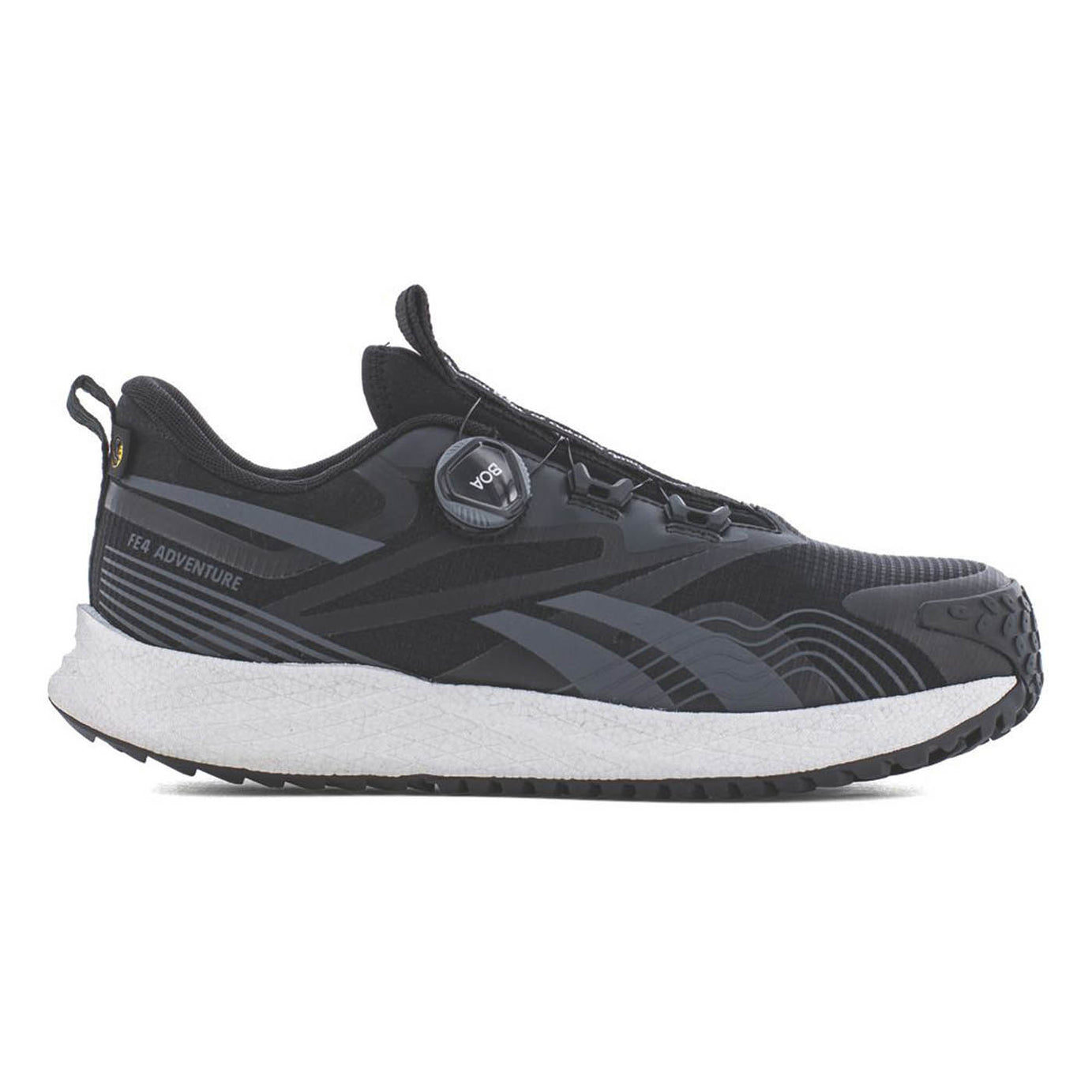 Reebok Safety Trainers Unisex Wide Fit Black Grey Boots Composite Toe Size 8 - Image 2
