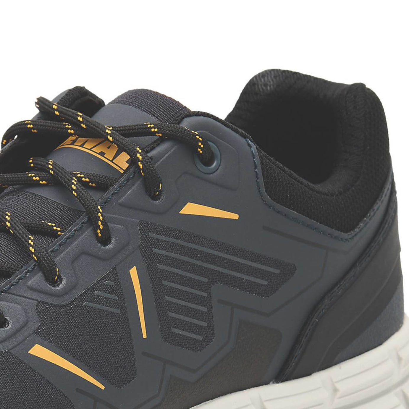 DeWalt Safety Trainers Mens Standard Fit Grey Black Work Shoes Steel Toe Size 8 - Image 3