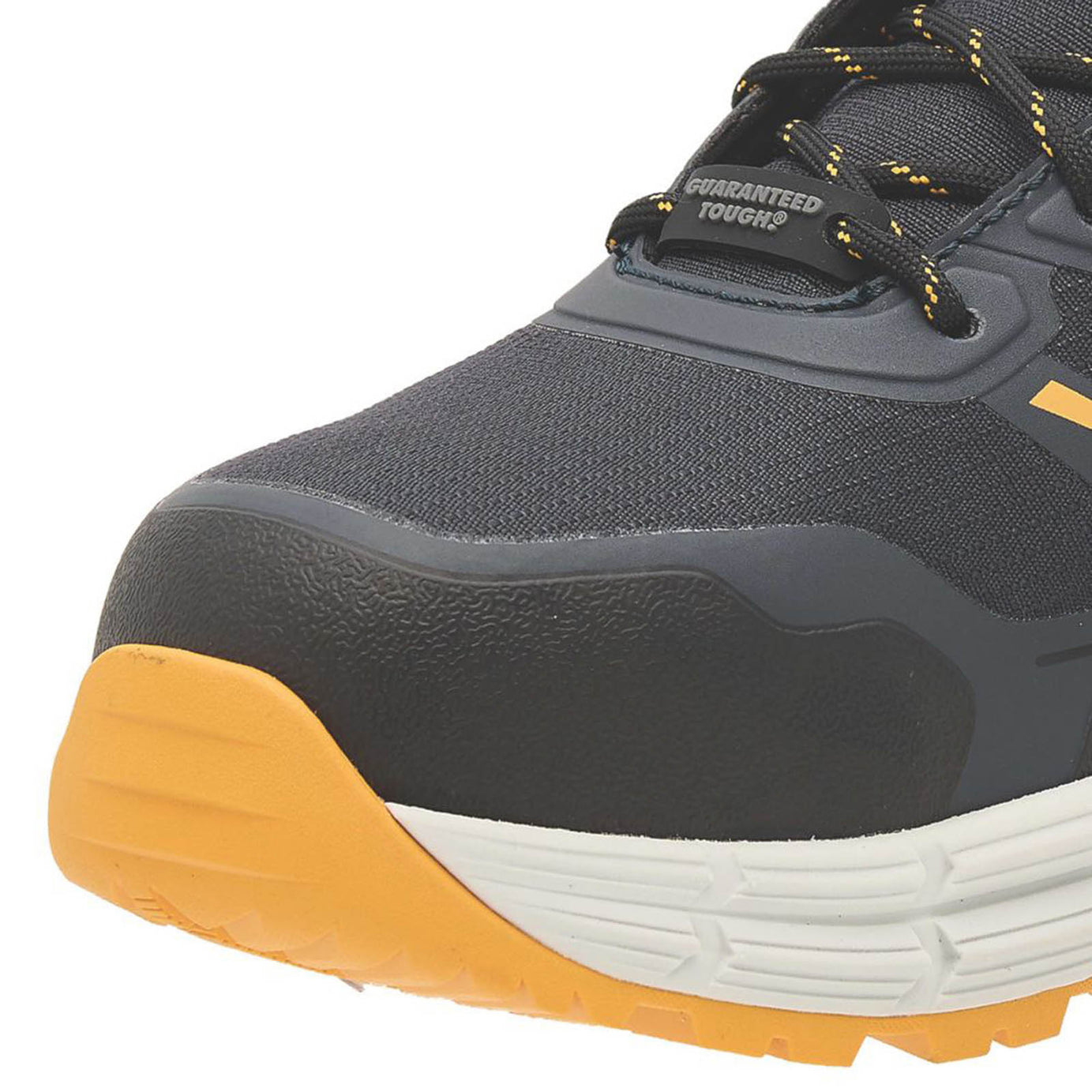 DeWalt Safety Trainers Mens Standard Fit Grey Black Work Shoes Steel Toe Size 8 - Image 4