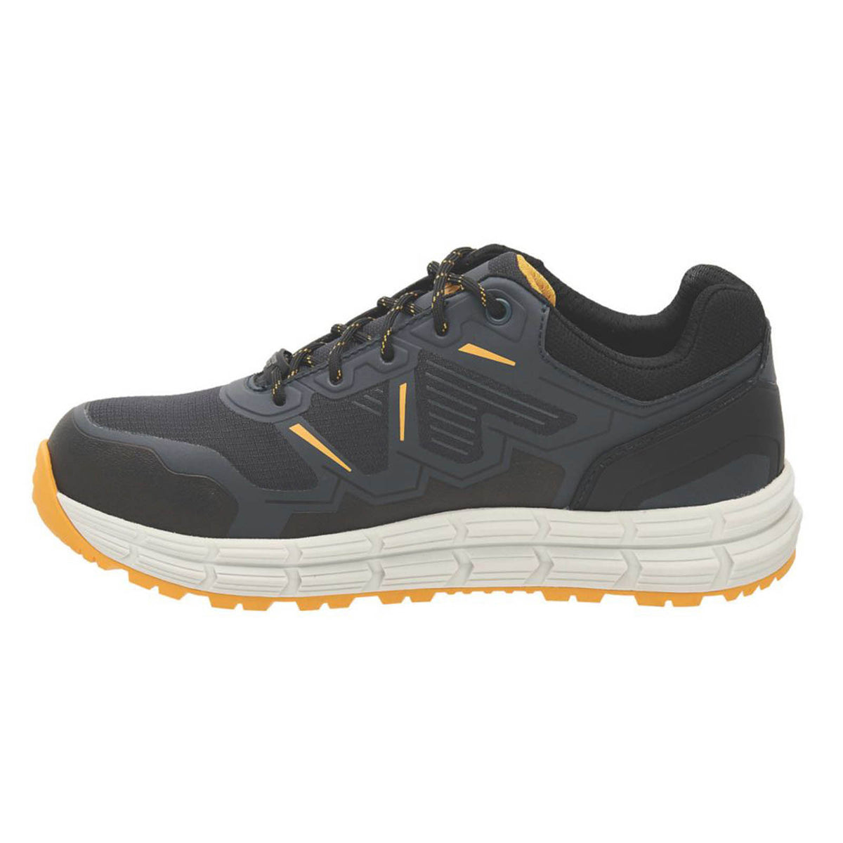 DeWalt Safety Trainers Mens Standard Fit Grey Black Work Shoes Steel Toe Size 8 - Image 6