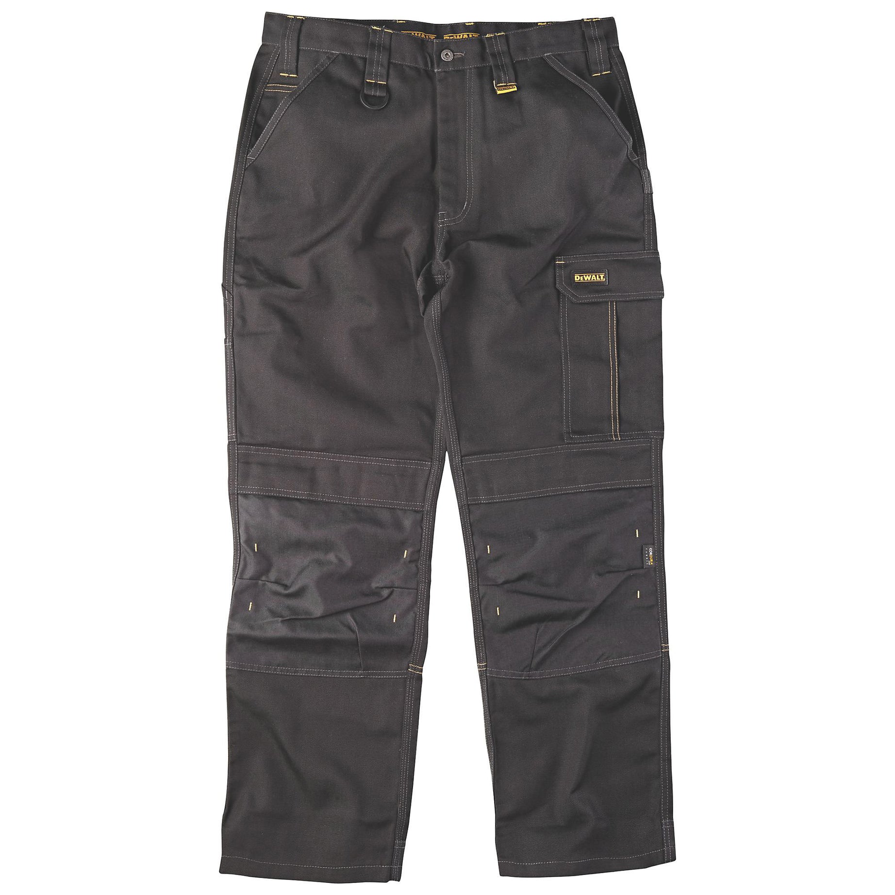 Dewalt Mens Work Safety Trousers Ridgeley Regular Fit Black W40 L32 - Image 1