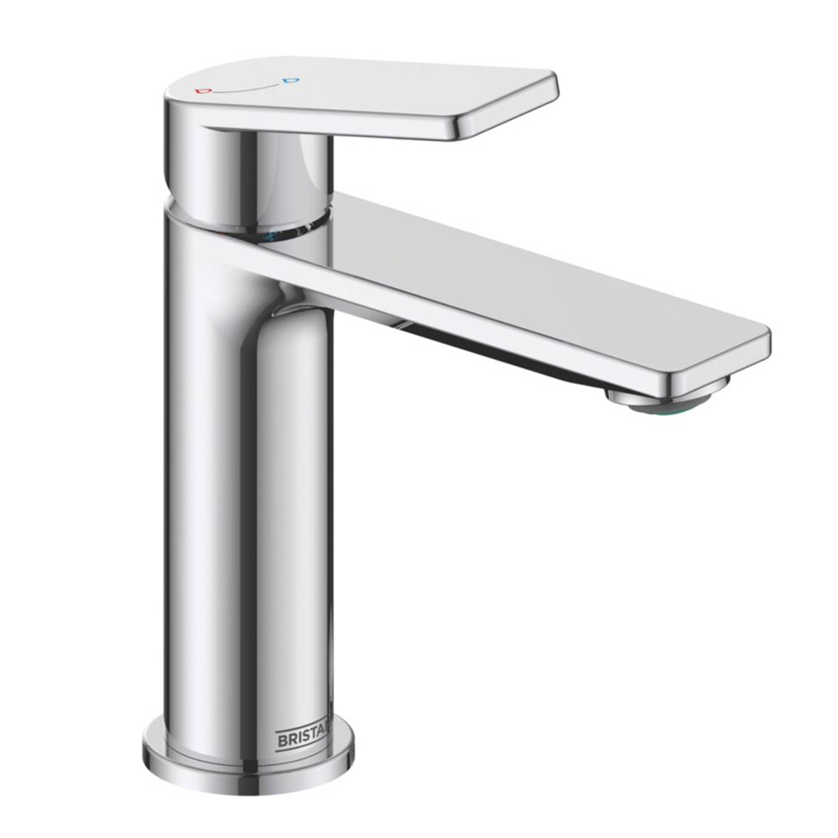 Bristan Bathroom Basin Mixer Tap Clicker Waste Single Lever Chrome-Plated - Image 1