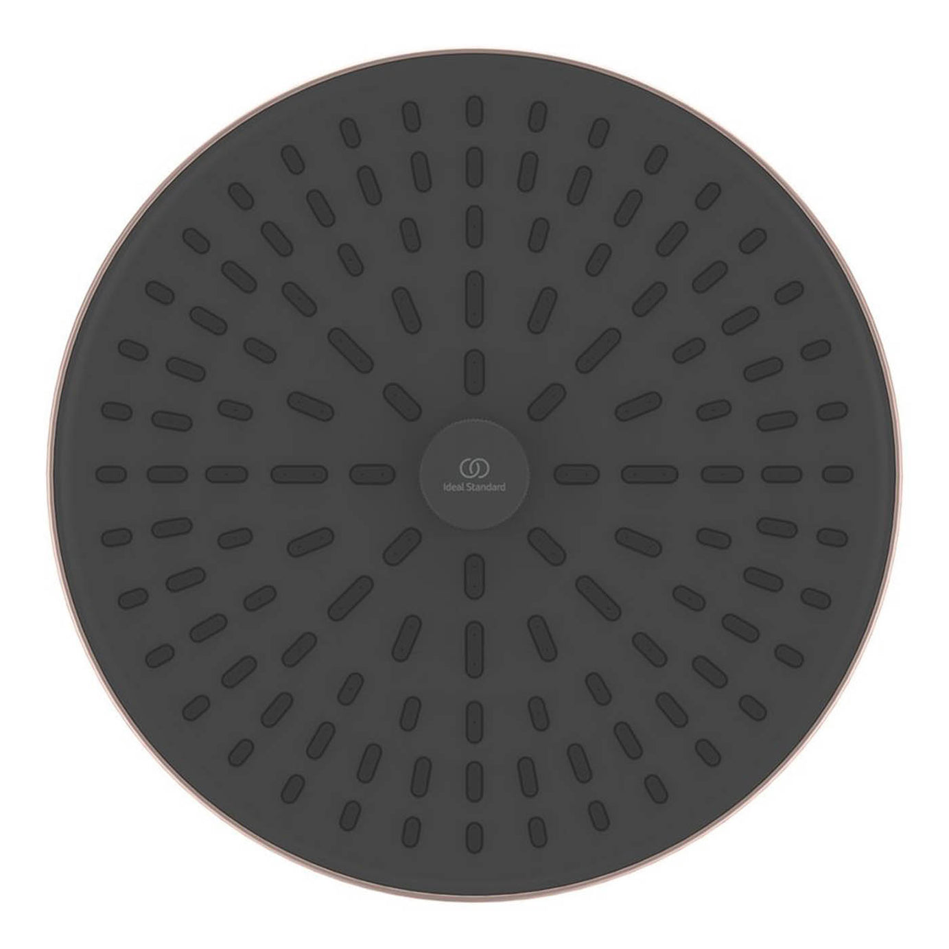 Ideal Standard Shower Head Fixed Rain Alu+ Rose Colour 260mm - Image 2