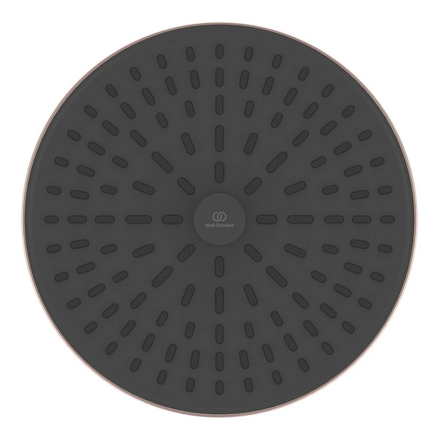 Ideal Standard Shower Head Fixed Rain Alu+ Rose Colour 260mm - Image 2