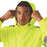 Hi-Vis Jacket Yellow Reflective Waterproof Pockets Zipped Large 41.5" Chest - Image 5