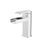 Watersmith Basin Mono Mixer Tap Single Lever Niagara Waterfall Clicker Waste - Image 1