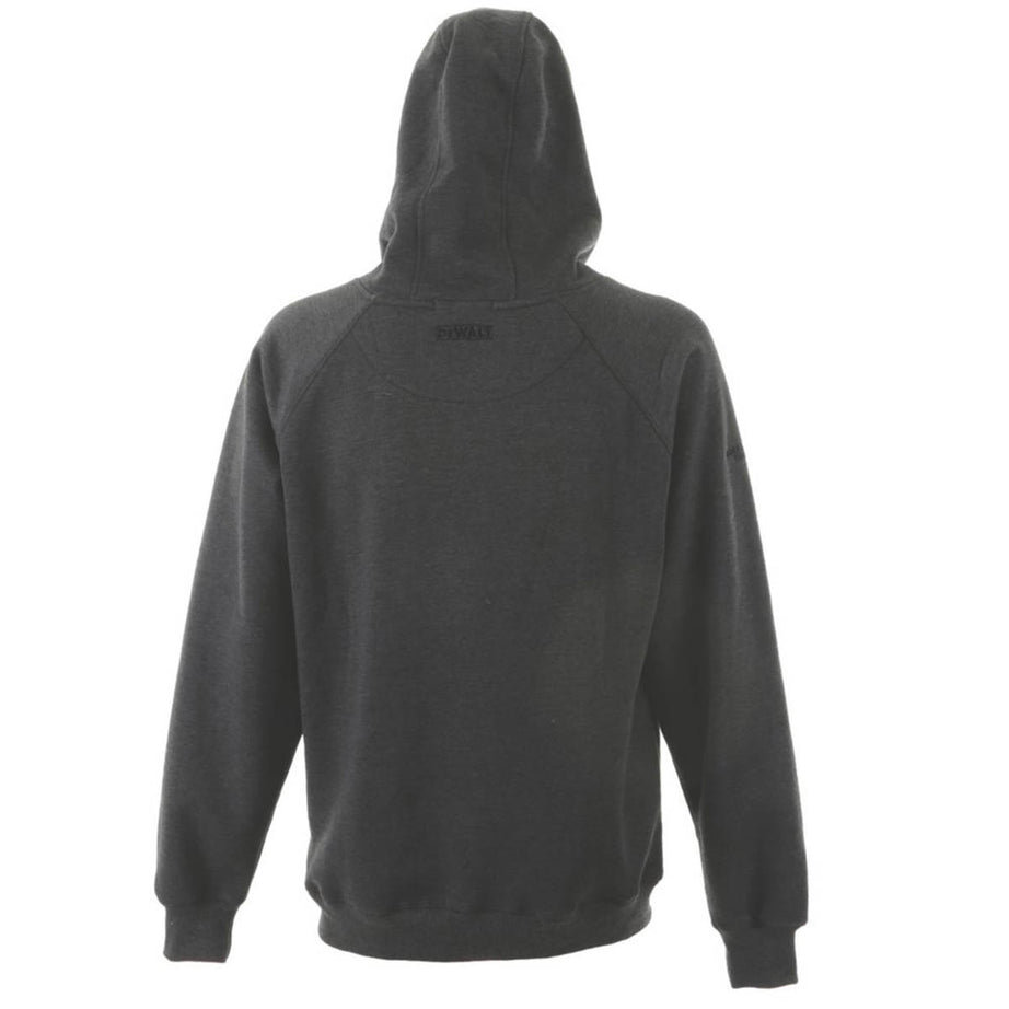 DeWalt Work Hoodie Mens Grey Breathable Kangaroo Pocket Large 42-44" Chest - Image 2