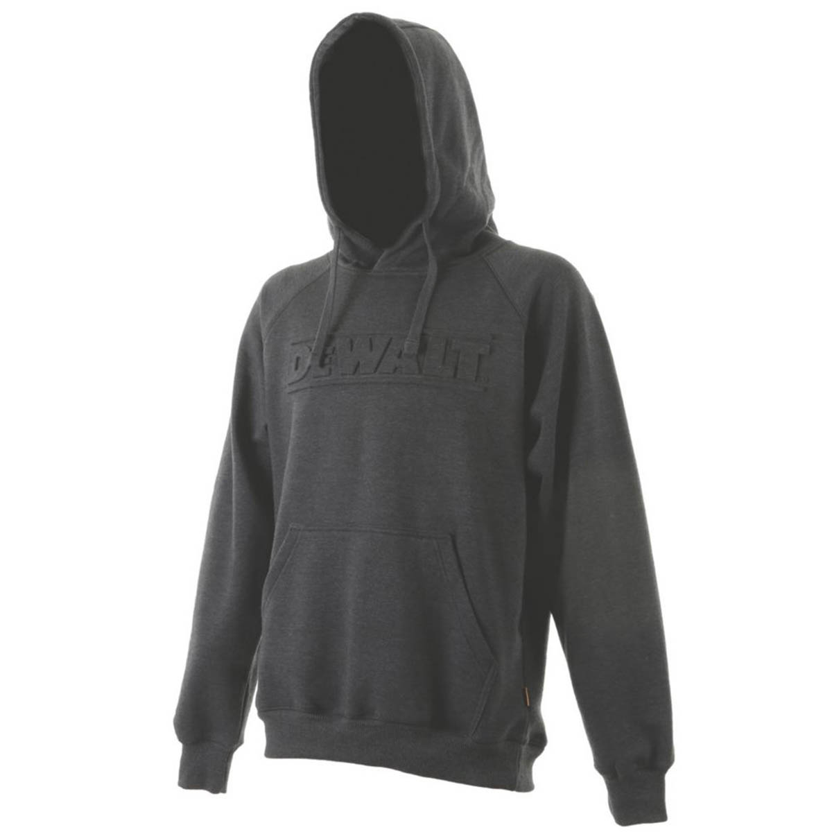 DeWalt Work Hoodie Mens Grey Breathable Kangaroo Pocket Large 42-44" Chest - Image 3