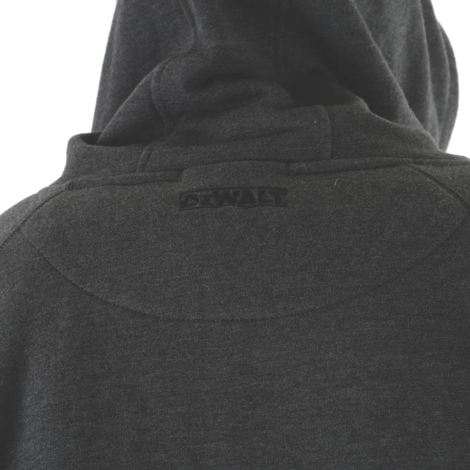 DeWalt Work Hoodie Mens Grey Breathable Kangaroo Pocket Large 42-44" Chest - Image 6