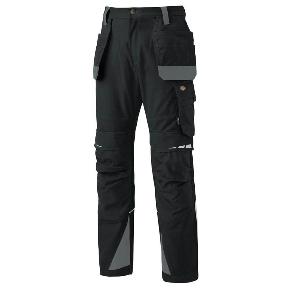Dickies Safety Trousers Mens DP1005 Ergonomic Fit Black Multi Pockets W36 L31 - Image 1