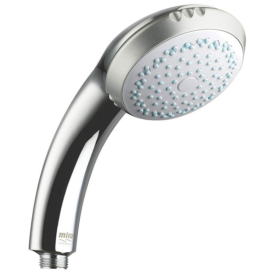 Mira Shower Head Response Chrome 4-Spray Patterns Rub-clean Nozzles 98.5 x 177mm - Image 3
