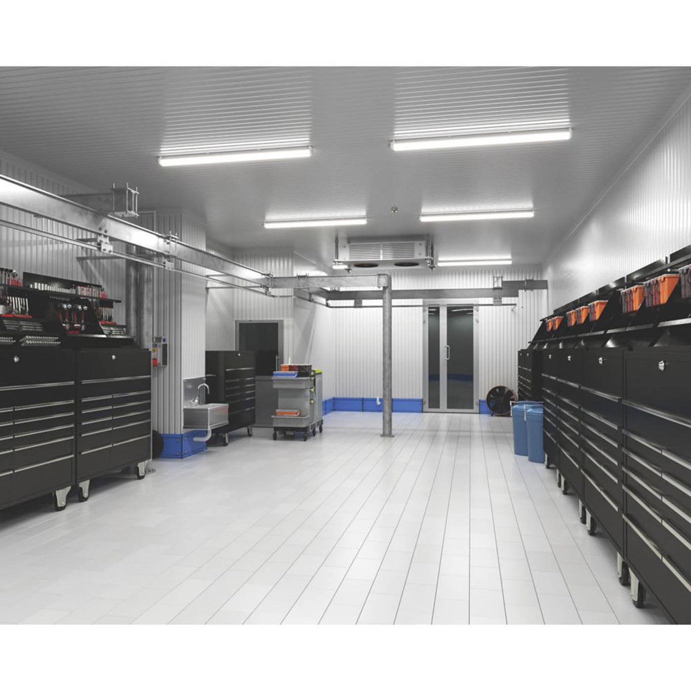 4lite  Single 5ft LED Eco Non-Corrosive Batten 32W - 47W 4300 - 5900lm 220-240V - Image 4